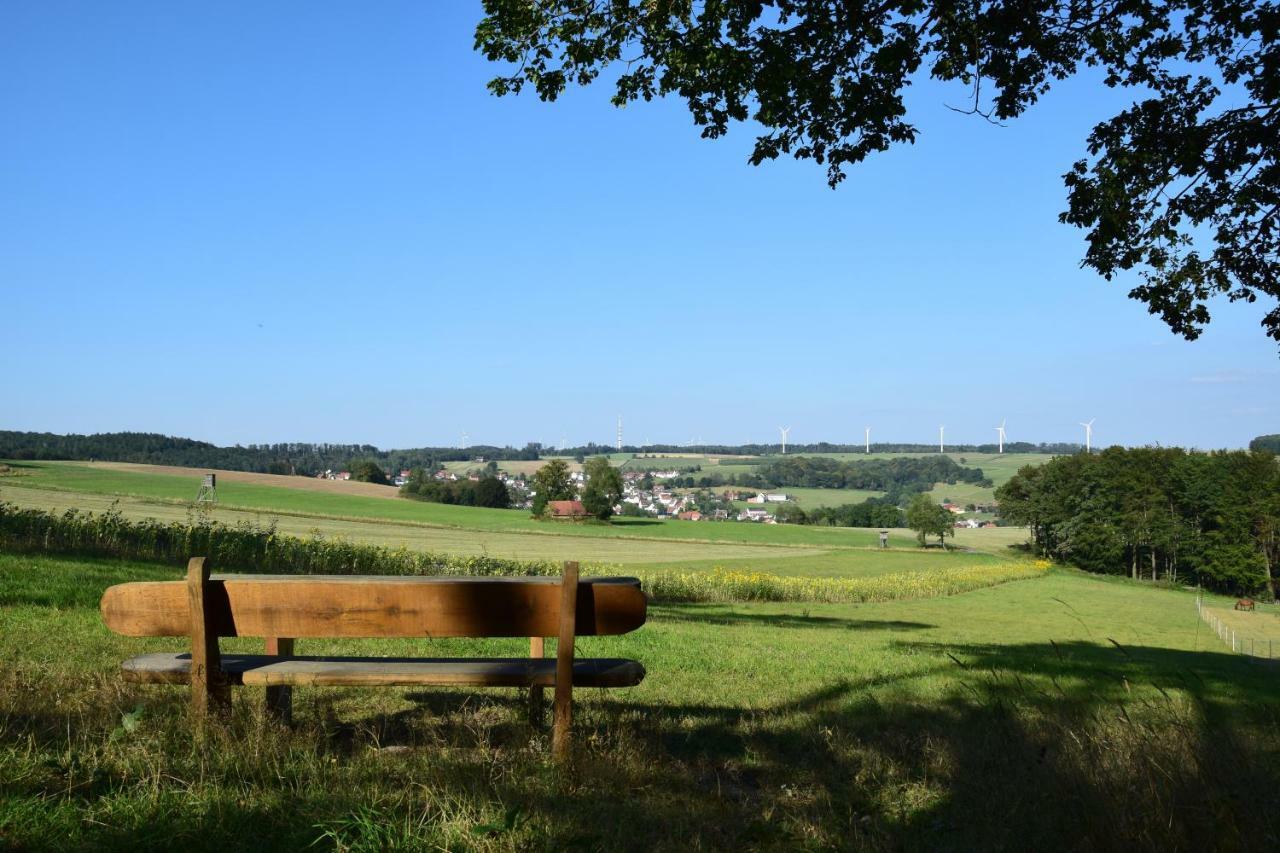 Moderne Und Sehr Gemuetliche Ferienwohnung Wattenbach Esterno foto